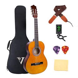 Classical Guitar 3/4 Size 36 inch Kids Guitar Acoustic Guitar for Beginners 6 Nylon Strings Guit ...