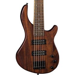 Dean Edge 1 6-String Bass Guitar, Vintage Mahogany