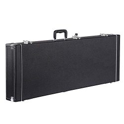 Yaheetech Electric Guitar Hard Shell Case Portable Square Guitar Case for Standard Electric Guit ...