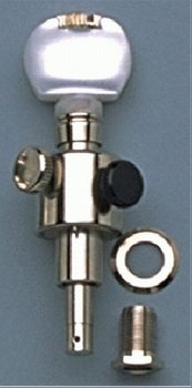 Schaller Sealed D Banjo Tuner Nickel