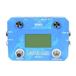 BANIKO Looper Guitar Effect Pedal, with Drum Machine Function, Loop Recording, 30 Loop Memories, ...