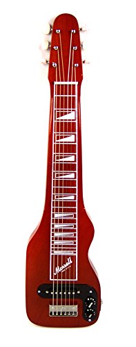 Joe Morrell Plus Series Poplar Body 6-String Lap Steel Guitar – Transparent Red Finish USA