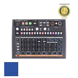 Arturia DrumBrute Impact Drum Machines with Microfiber and 1 Year Everything Music Extended Warranty