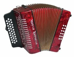 Santa Marsala 3807 Diatonic Accordion with Case