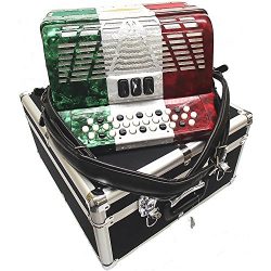 Bonetti Tex Mex 3-Switch Diatonic Button Accordion FBE 3412