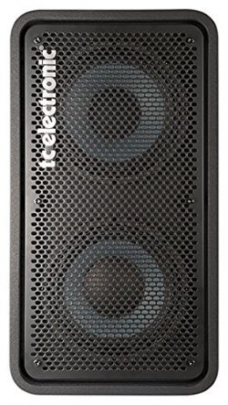 TC Electronic RS 210 Bass Cabinet with 2×10 Woofers Plus 1 Tweeter Rated 400W at 8 Ohms