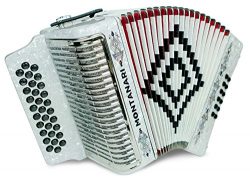 Montanari 3112 G Acordeon SOL Blanco Accordion GCF