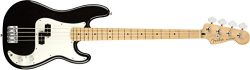 Fender Player Precision Electric Bass Guitar – Maple Fingerboard – Black