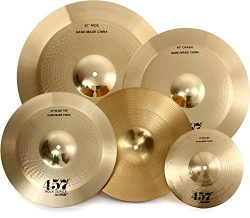 Wuhan 457 Rock 3-Piece Cymbal Pack with Free 10 Inches Splash