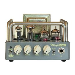 BIYANG Wangs Guitar Amplifier Mini 5 Powerful 5 Watt All Tube Amp Head with 12AX7 12BH7 6Z4 Tube ...