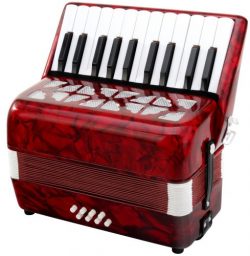 Classic Cantabile Secondo Junior 8 Bass Accordion 22 Treble Keys Eight Bass Keys with Strap and  ...