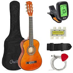 Best Choice Products 30in Kids Classical Acoustic Guitar Complete Beginners Kit with Carrying Ba ...