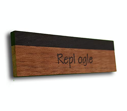 Replogle Reso REP-SKF1B Resonator Saddles – Full Koa/Ebony Capped Blank