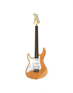 Yamaha Pacifica PAC112JL YNS Left-Handed Electric Guitar, Yellow Natural Satin