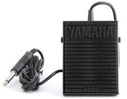 Yamaha FC5 Compact Sustain Pedal for Portable Keyboards, black (Renewed)
