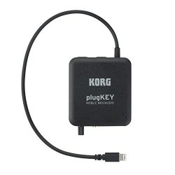 Korg plugKEY is a Portable MIDI and Audio Interface, Black (PLUGKEYBK)