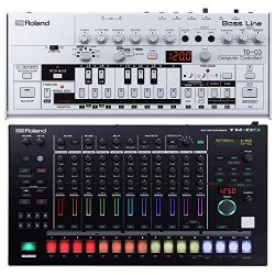 Roland TB-03 Bassline Synth with Roland TR-8S Drum Machine