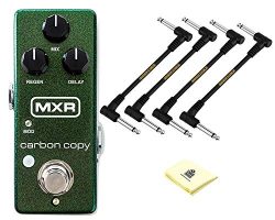 MXR M299 Carbon Copy Mini Analog Delay Pedal Guitar Effect Pedal with Bright Switch Increases To ...