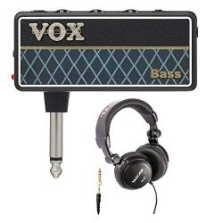 VOX AP2BS amPlug 2 Bass Headphone Amplifier with Over-Ear Headphones