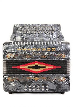 Rossetti 31 Button Accordion 12 Bass FBE Grey