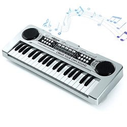 FillADream Kids Piano, 37 Keys Multi-Function Electronic Organ Musical Kids Piano Teaching Keybo ...