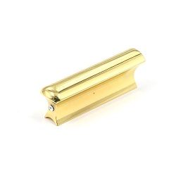 FarBoat Instrument Accessories Gold Stainless Steel Metal Tone Bar Guitar Slide for Dobro, Lap S ...