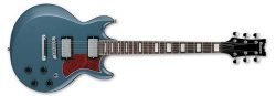 Ibanez AX 6 String Solid-Body Electric Guitar, Right, Baltic Blue Metallic, Full (AX120BEM)