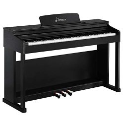 Donner DDP-100 Digital Piano 88 Key Weighted, Electric Piano with Full Size Weighted Keyboard, P ...