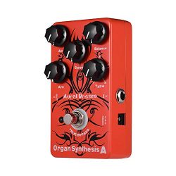 Kalaok Aural Dream Organ Synthesis A Electric Guitar Effects Pedal with Rock Blues Reggae Rockba ...