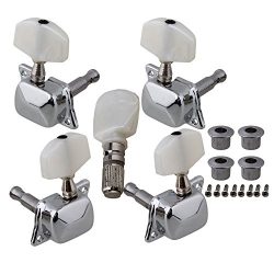 BQLZR Semiclosed Banjo Machine Head Tuning Tuner Peg with Bushing Guitar Parts