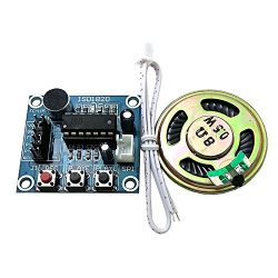 SUNKEE ISD1820 recording module voice module the voice board telediphone module board with Micro ...