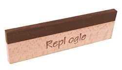 Replogle Reso REP-SMF1B Resonator Saddles – Full Maple/Ebony Capped Blank