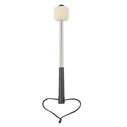 Bass Drum Mallet, Durable Wool Felt Head Metal Drumstick Mallet Percussion Marching Band Accessory