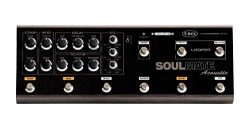 T-Rex Engineering SOULMATE-ACOUSTIC Guitar Multi Effects Pedal with Compression, Modulation, Del ...