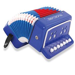 MUSICUBE 10 Keys Accordion, Kids Toy Accordion, Solo and Ensemble, Musical Instrument for Early  ...