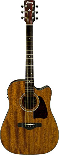 Ibanez AW54CEOPN Artwood Dreadnought Acoustic/Electric Guitar – Open Pore Natural