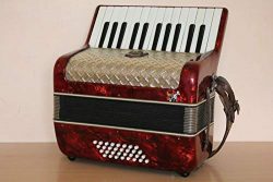 Weltmeister Vintage MM 32 Bass Accordion Akkordeon Fisarmonica + Case