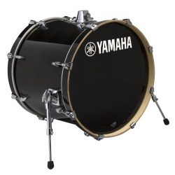 Yamaha Stage Custom Birch 22×17 Bass Drum, Raven Black