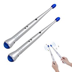 funwill Electronic Drumsticks – 1 Pair Lightweight Rhythm Sticks for Children Musical Toy  ...