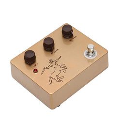 Overdrive Guitar Effect Pedal-Handmade Classic Gold Overdrive Guitar Pedals With Ture Bypass