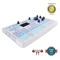 Arturia SparkLE Hardware Controller and Software Drum Machine includes Free Wireless Earbuds  ...