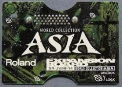 ROLAND Roland SR-JV80-14 SR JV 14 World Collection Asia expansion board sound module