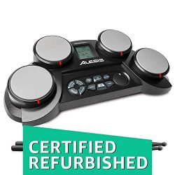 Alesis Compact Kit 4 | Portable Electronic Drum Kit with 70 Drum Sounds, Coaching Feature, Game  ...