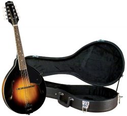 Kentucky KM-150 Standard A-model Mandolin with Deluxe Case – Sunburst