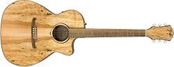Fender FA-345CE Spalted Maple Acoustic Guitar – Limited Edition