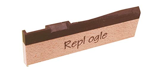 Replogle Reso REP-SMF1C Resonator Saddles – Full Maple/Ebony Capped & Compensated