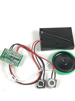 Light-control Recording Module Voice Board Module Board with Microphones + Loudspeaker DIY Audio ...