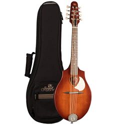Seagull S8 Acoustic Mandolin Burnt Umber with Seagull S-Line Fully Padded Gig Bag