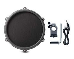 Alesis Nitro 8 Inch SINGLE-ZONE Mesh Tom Pad Expansion Pack- 8″ Drum, Clamp, Cable – ...