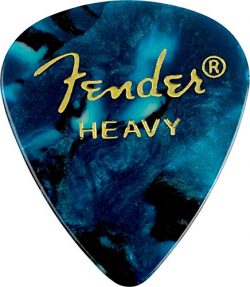 Fender 351 Shape Premium Picks (12 Pack) for electric guitar, acoustic guitar, mandolin, and bass